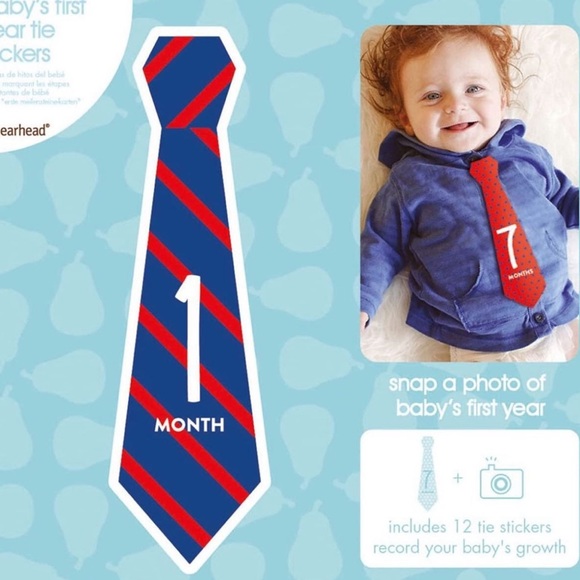 First Year Monthly Milestone Stickers - Picture 6 of 8